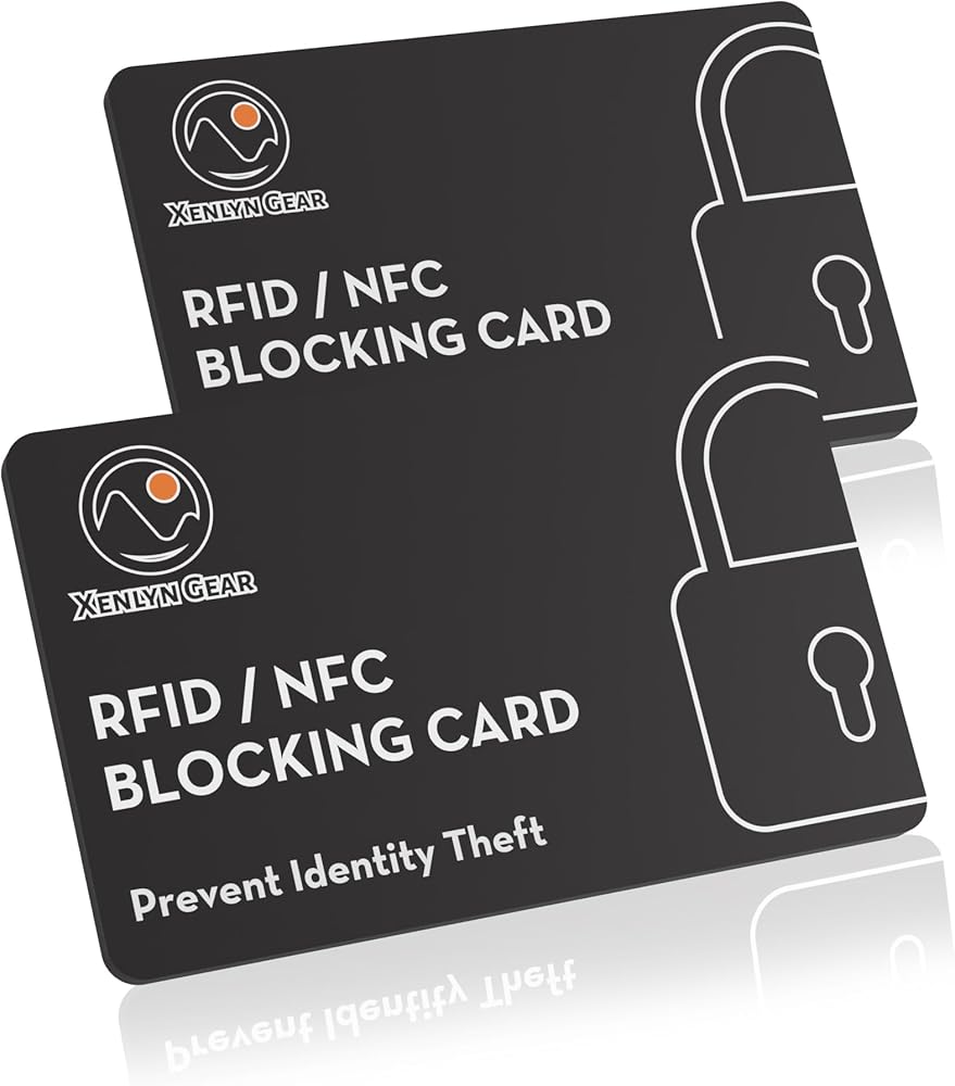 Amazon.com: XENLYN GEAR RFID Blocking Card with Advanced Signal
